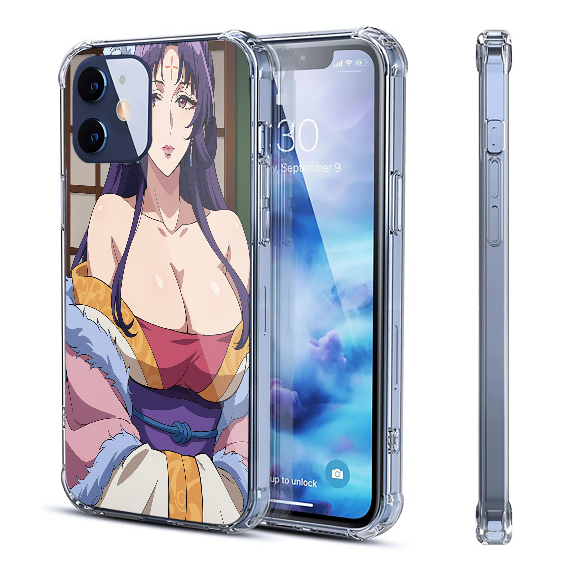（画像用） 薬屋のひとりごと The Apothecary Diaries 【iPhone 12シリーズ対応】透明スマホケース（クリアソフトケース）